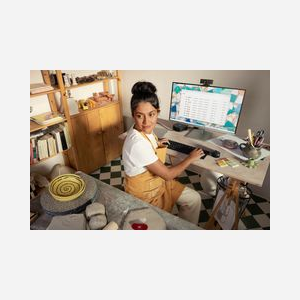 HP Clavier Bluetooth Multi-Périphériques Compact 350 (692S8AA#ABB) - QWERTY, Bluetooth 5.2, Portée 10m, Compatible Windows/macOS/ChromeOS/iPadOS, Autonomie 24 mois - Miniature 3
