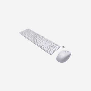 HP Ensemble Clavier et Souris Sans Fil 650 Blanc : Clavier QWERTY membrane, Souris ambidextre 4000 DPI, RF 2.4 GHz, Windows 10/11, Réf 4R016AA#ABB - Miniature 2