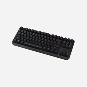 ENDORFY EY5A080 Clavier Mécanique TKL 87 Touches, Connectivité USB + RF Wireless + Bluetooth, Switches Kailh Box Black, Rétroéclairage LED RGB, PBT Double Shot
