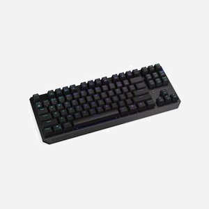ENDORFY EY5A080 Clavier Mécanique TKL 87 Touches, Connectivité USB + RF Wireless + Bluetooth, Switches Kailh Box Black, Rétroéclairage LED RGB, PBT Double Shot - Miniature 2