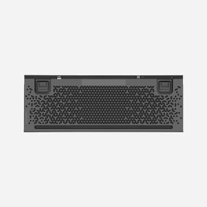 Corsair K100 AIR Clavier Gaming : USB + RF Wireless + Bluetooth, QWERTY Anglais, Switches CHERRY MX Ultra, RGB, Mémoire 8MB, Anti-Ghosting, 8000Hz - Miniature 5