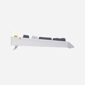 HATOR Icefall Clavier Gaming USB QWERTY US Blanc, Rétroéclairage LED RGB, Interrupteur à Membrane, 1000Hz, Câble 1.8m, Compatible Windows - Miniature 2