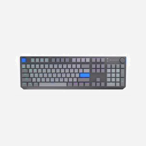 ENDORFY Thock V2 Clavier Gaming Mécanique Gris - QWERTY US - Gateron Yellow - USB + RF Wireless + Bluetooth - Rétroéclairage RGB - ANSI 104 touches - Batterie 4000 mAh