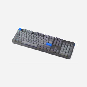 ENDORFY Thock V2 Clavier Gaming Mécanique Gris - QWERTY US - Gateron Yellow - USB + RF Wireless + Bluetooth - Rétroéclairage RGB - ANSI 104 touches - Batterie 4000 mAh - Miniature 2