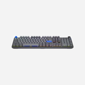 ENDORFY Thock V2 Clavier Gaming Mécanique Gris - QWERTY US - Gateron Yellow - USB + RF Wireless + Bluetooth - Rétroéclairage RGB - ANSI 104 touches - Batterie 4000 mAh - Miniature 3