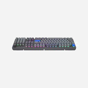 ENDORFY Thock V2 Clavier Gaming Mécanique Gris - QWERTY US - Gateron Yellow - USB + RF Wireless + Bluetooth - Rétroéclairage RGB - ANSI 104 touches - Batterie 4000 mAh - Miniature 4