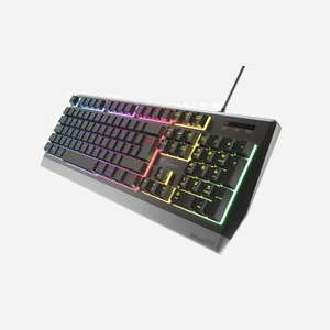 Clavier Gaming GENESIS NKG-1817 USB QWERTY Portugais, Membrane, Rétroéclairé, Taille Réelle (100%), Dimensions 185x485x40mm, 861g - Miniature 2