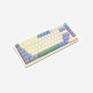 REDRAGON K673CPG-RGB-PRO Ucal Pro : Clavier Mécanique USB + RF Wireless + Bluetooth, Blanc/Bleu, Câble 1.5m, Anti-ghosting, Compatible Windows/Mac/Linux - Miniature 2