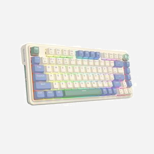 REDRAGON K673CPG-RGB-PRO Ucal Pro : Clavier Mécanique USB + RF Wireless + Bluetooth, Blanc/Bleu, Câble 1.5m, Anti-ghosting, Compatible Windows/Mac/Linux - Miniature 5