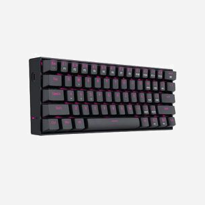 REDRAGON K630RGB-1 DragonBorn Clavier Gaming 60% USB QWERTY Anglais, switches mécaniques, rétroéclairage LED RGB, anti-ghosting, câble 1.5m amovible - Miniature 2