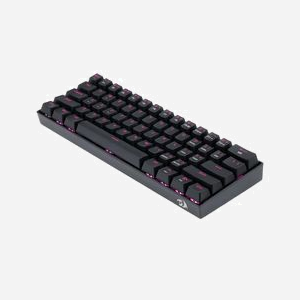 REDRAGON K630RGB-1 DragonBorn Clavier Gaming 60% USB QWERTY Anglais, switches mécaniques, rétroéclairage LED RGB, anti-ghosting, câble 1.5m amovible - Miniature 5
