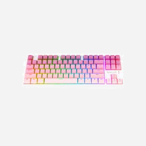 REDRAGON K645W-GP-RGB Cass Clavier USB Filaire Mécanique Blanc/Rose - Anti-ghosting, Câble 1.8m, 359.7x129.7x36mm, Compatible Windows/Mac/Linux - Miniature 5