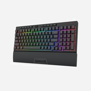 REDRAGON K515RGB-PRO Clavier USB + RF Wireless + Bluetooth Noir, membrane, anti-ghosting, câble 1.5m, 383x156x40mm, compatible Windows/Mac/Linux - Miniature 3
