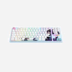 REDRAGON K728AK-RGB-PRO Clavier Mécanique USB + RF Wireless + Bluetooth, Multi-OS (Windows/Mac/Linux), Anti-ghosting, Câble 1.5m - Miniature 3