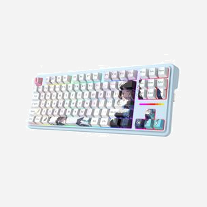 REDRAGON K728AK-RGB-PRO Clavier Mécanique USB + RF Wireless + Bluetooth, Multi-OS (Windows/Mac/Linux), Anti-ghosting, Câble 1.5m - Miniature 4