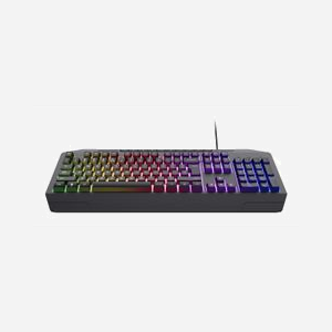 Clavier Gaming Trust GXT 836 Evocx USB QWERTY US, Membrane, 114 Touches, Rétroéclairage LED RGB, Anti-ghosting, ABS recyclé, Compatible Windows/macOS/ChromeOS - Miniature 3