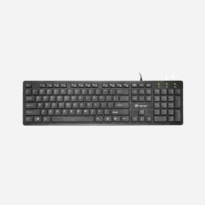 Clavier Tracer TRAKLA45922 USB Noir - Taille Réelle 100%, Membrane, Câble 1.8m, Usage Bureau, Touches Windows, Interface USB - Miniature 2