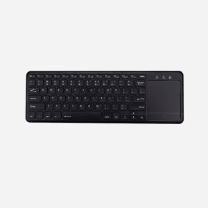 Clavier Tracer TRAKLA46367 Universel RF Sans Fil Noir - Membrane, Portée 10m, 2.4GHz, Taille Réelle (100%), Touches Multimédia, Compatible Windows - Miniature 1