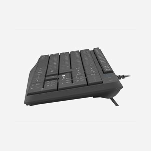 Clavier NATEC NAUTILUS USB QWERTY US International Noir - Membrane, 105 touches, ABS, Longueur câble 1.8m, Compatible Windows/Linux/Android - Miniature 4
