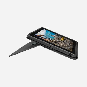 Logitech Rugged Folio Clavier QWERTY pour iPad 10.2" (7e/8e/9e/10e gen) Smart Connector, angle ajustable 20-60°, protection militaire, Graphite - Miniature 4