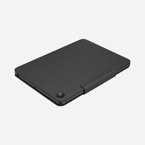 Logitech Rugged Folio Clavier QWERTY pour iPad 10.2" (7e/8e/9e/10e gen) Smart Connector, angle ajustable 20-60°, protection militaire, Graphite - Miniature 5