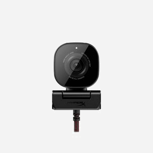 Webcam HyperX Vision S 4K USB-C - Capteur Sony Starvis IMX415 8MP, angle 90°, autofocus, câble HyperFlex 1.8m, compatible Windows/macOS/Chrome OS.