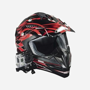 Kit d'accessoires Hama 00004397 pour GoPro : Fixations adhésives 3M, bras pivotant 3 axes, vis de remplacement, noir. Inclut support droit et coudé. - Miniature 2