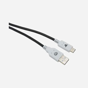 PowerA Câble USB 1516957-01 : 3m, USB A Mâle vers USB C Mâle, Noir, Compatible PlayStation 5, Conditionnement Boîte avec crochet - Miniature 2