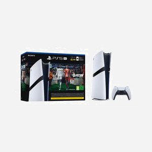 Sony PlayStation 5 Pro 2 To SSD Noir/Blanc : GDDR6, AMD Radeon, Wi-Fi 7, 8K Ultra HD, HDMI 2.1 + EA Sports FC 26 - Miniature 2