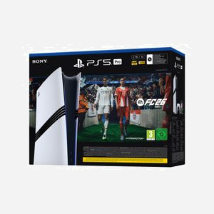 Sony PlayStation 5 Pro 2 To SSD Noir/Blanc : GDDR6, AMD Radeon, Wi-Fi 7, 8K Ultra HD, HDMI 2.1 + EA Sports FC 26 - Miniature 4