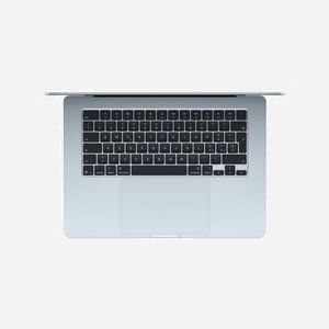 Apple MacBook Air M4 15.3" Liquid Retina 2880x1864 16GB RAM 256GB SSD Apple GPU 10-Core Wi-Fi 6E macOS Sequoia Bleu - Miniature 2