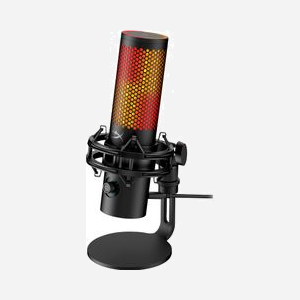 HyperX QuadCast 2 S - Microphone USB Noir, 20-20000Hz, -8dB, Impédance 1 Ohm, LED, Câble 3m, SNR 90dB, Compatible Windows, macOS - Miniature 2