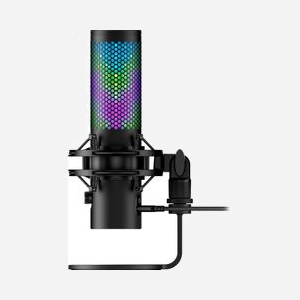 HyperX QuadCast 2 S - Microphone USB Noir, 20-20000Hz, -8dB, Impédance 1 Ohm, LED, Câble 3m, SNR 90dB, Compatible Windows, macOS - Miniature 3
