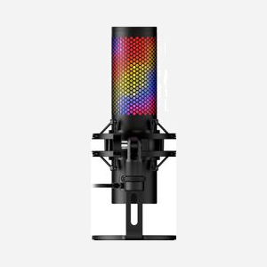 HyperX QuadCast 2 S - Microphone USB Noir, 20-20000Hz, -8dB, Impédance 1 Ohm, LED, Câble 3m, SNR 90dB, Compatible Windows, macOS - Miniature 5