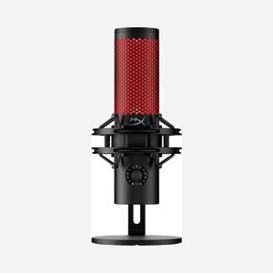 HyperX QuadCast 2 - Microphone USB Noir -20-20000Hz -7.5dB 24bit 96kHz Cardioid/Bidirectional/Omnidirectional - Interface 3.5mm - Câble 3m - Miniature 1