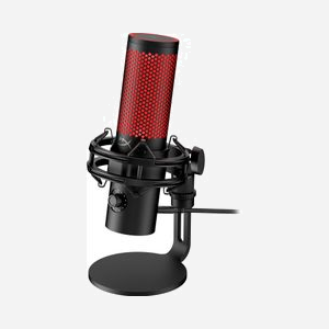 HyperX QuadCast 2 - Microphone USB Noir -20-20000Hz -7.5dB 24bit 96kHz Cardioid/Bidirectional/Omnidirectional - Interface 3.5mm - Câble 3m - Miniature 2