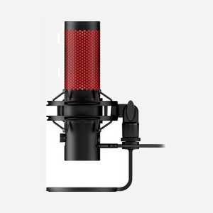 HyperX QuadCast 2 - Microphone USB Noir -20-20000Hz -7.5dB 24bit 96kHz Cardioid/Bidirectional/Omnidirectional - Interface 3.5mm - Câble 3m - Miniature 3