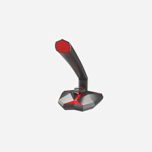 Microphone PC GENESIS Radium 200 Noir/Rouge, Cardioïde, Condensateur, USB Type-A, 100-16000Hz, -30dB, SNR 60dB, Câble 1.5m, Rétroéclairage LED - Miniature 4