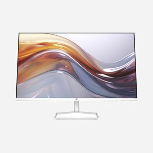 HP Série 5 527sa Écran LCD 27" FHD 1920x1080 IPS 5ms GTG 300cd/m² 100Hz 2xHDMI 2x2W Haut-parleurs Argent/Noir Référence 94F48E9#ABB