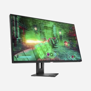 HP OMEN Écran Gamer 4K 27u - LCD IPS 27" 3840x2160 1ms GTG 144Hz, DisplayHDR 400, HDMI 2.0, DisplayPort 1.4, AMD FreeSync Premium Pro - Miniature 3