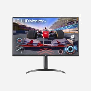 LG 32UR550K-B Écran PC 31.5" 4K UHD LCD VA 4ms GTG 60Hz HDR10 10-bit FreeSync 2xHDMI DisplayPort Noir, Haut-parleurs intégrés, Réglage hauteur - Miniature 1