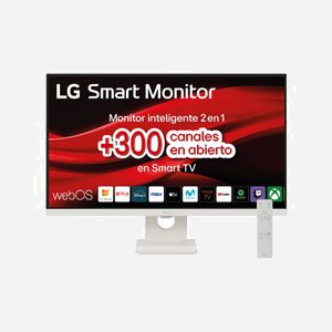 LG 27U731SA-W Écran LCD 27" 4K Ultra HD (3840x2160) IPS, 5ms, 350cd/m², DCI-P3 90%, HDMI 2.0, USB-C 65W, webOS, Blanc