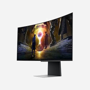 Samsung LS34DG850SUXDU Ecran PC OLED 34" (86.4cm) 3440x1440 175Hz 0.03ms GTG 1800R G-SYNC/FreeSync Premium Pro Argent - Miniature 2