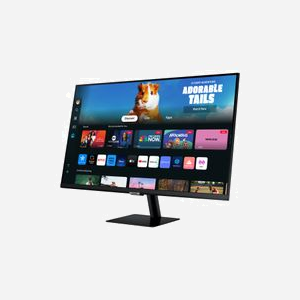 Samsung M50D 27" LED Full HD (1920x1080) VA 4ms 60Hz, HDMI, Wi-Fi 5, Bluetooth 5.2, USB Hub, Haut-parleurs intégrés, HDR10, Tizen, VESA 100x100, Noir - Miniature 2