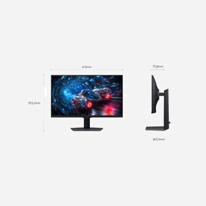 Samsung G70F Ecran LCD 27" 4K UHD 3840x2160 360Hz 1ms GTG IPS HDR10 G-Sync Compatible FreeSync Premium Hub USB 3.2 Gen 1 VESA Noir - Miniature 5