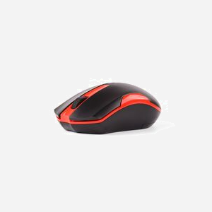 A4Tech Souris G3-200N Ambidextre RF sans fil Optique 1000 DPI, 3 Boutons, Molette Verticale, Récepteur Nano, Compatible Windows, Noir/Rouge - Miniature 4