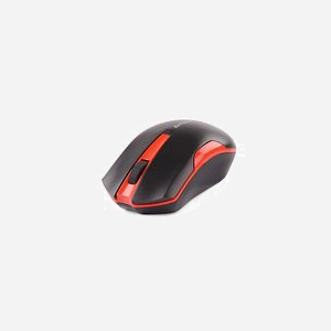 A4Tech Souris G3-200N Ambidextre RF sans fil Optique 1000 DPI, 3 Boutons, Molette Verticale, Récepteur Nano, Compatible Windows, Noir/Rouge - Miniature 5
