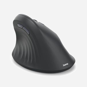 Hama EWM-600R Souris Ergonomique Verticale RF sans fil + Bluetooth 5.0, 1800 DPI, 8 Boutons Programmables, Batterie Intégrée, Compatible Windows/macOS/Android/iOS - Miniature 3
