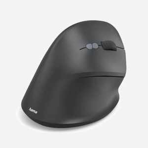 Hama EWM-600R Souris Ergonomique Verticale RF sans fil + Bluetooth 5.0, 1800 DPI, 8 Boutons Programmables, Batterie Intégrée, Compatible Windows/macOS/Android/iOS - Miniature 4