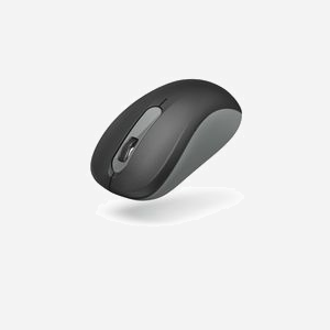 Hama AMW-200 Souris Optique sans Fil 2.4GHz 1600 DPI Ambidextre - 3 Boutons, Portée 8m, Récepteur Nano USB Type-A, Compatible Windows/macOS - Miniature 2